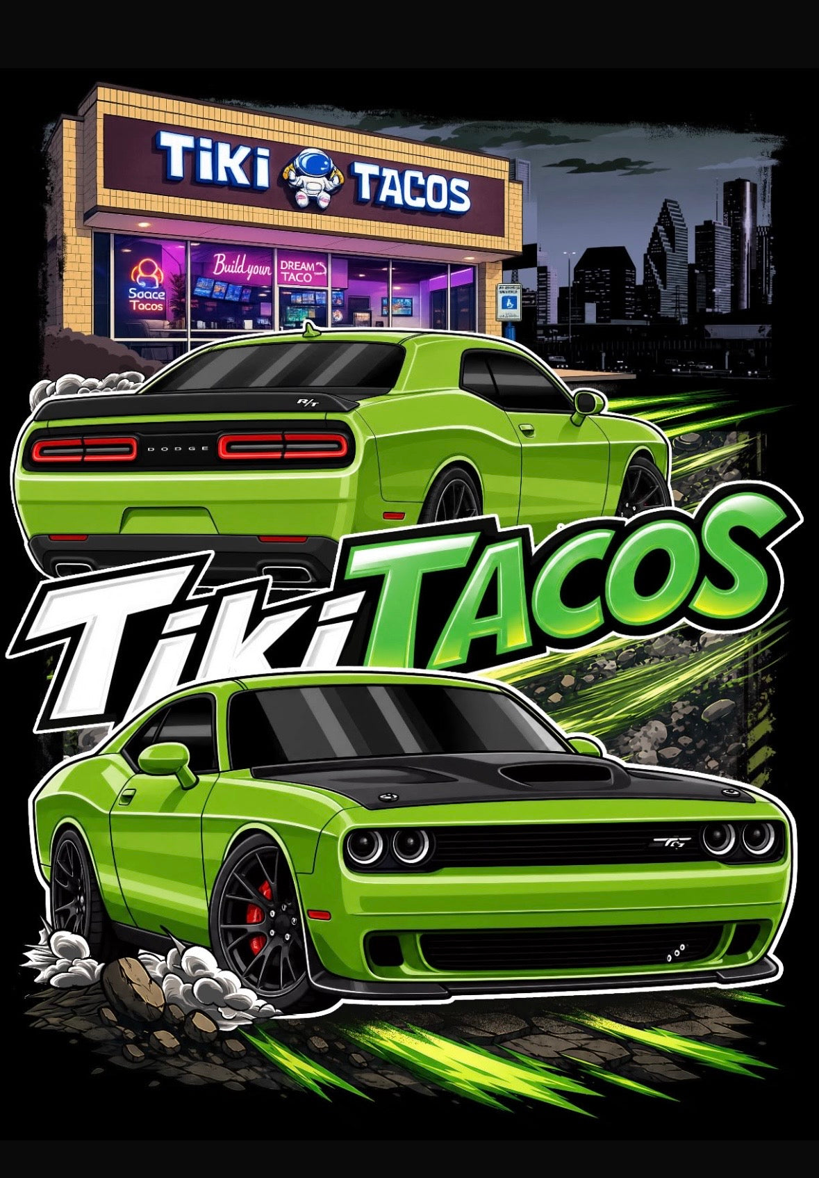Dodge Challenger Giveaway Shirt